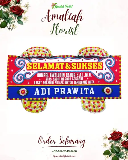 Papan Bunga Ucapan Selamat Muara Pahu
